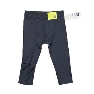 2/$16 💥🆕 All in Motion Grey Moisture Wicking Ventilating Tights | Med | 1109